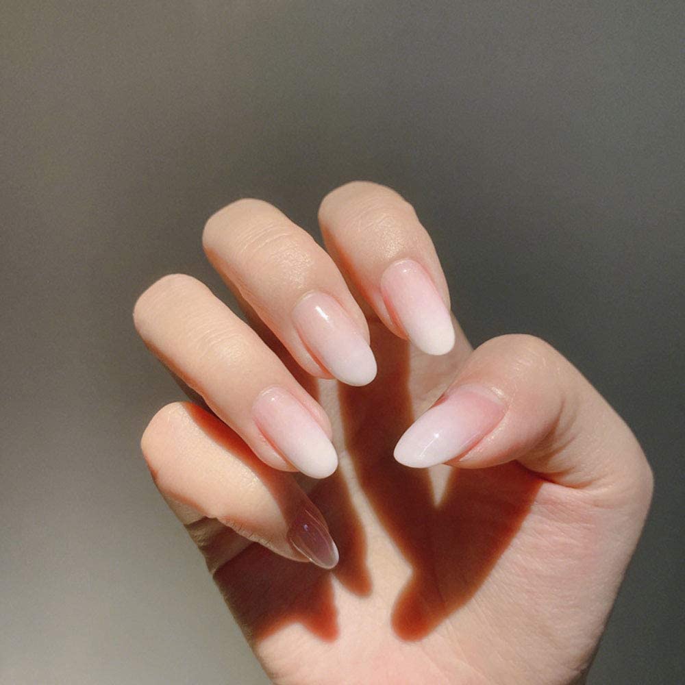 milky nails uñas lechoso blanco manicura
