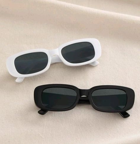 gafas de sol blancas negras