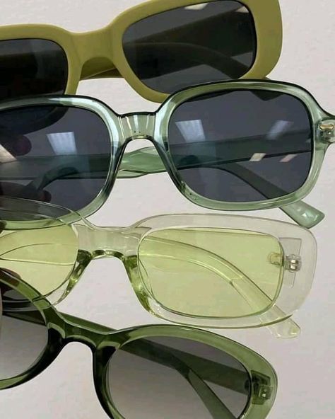 gafas de sol verdes
