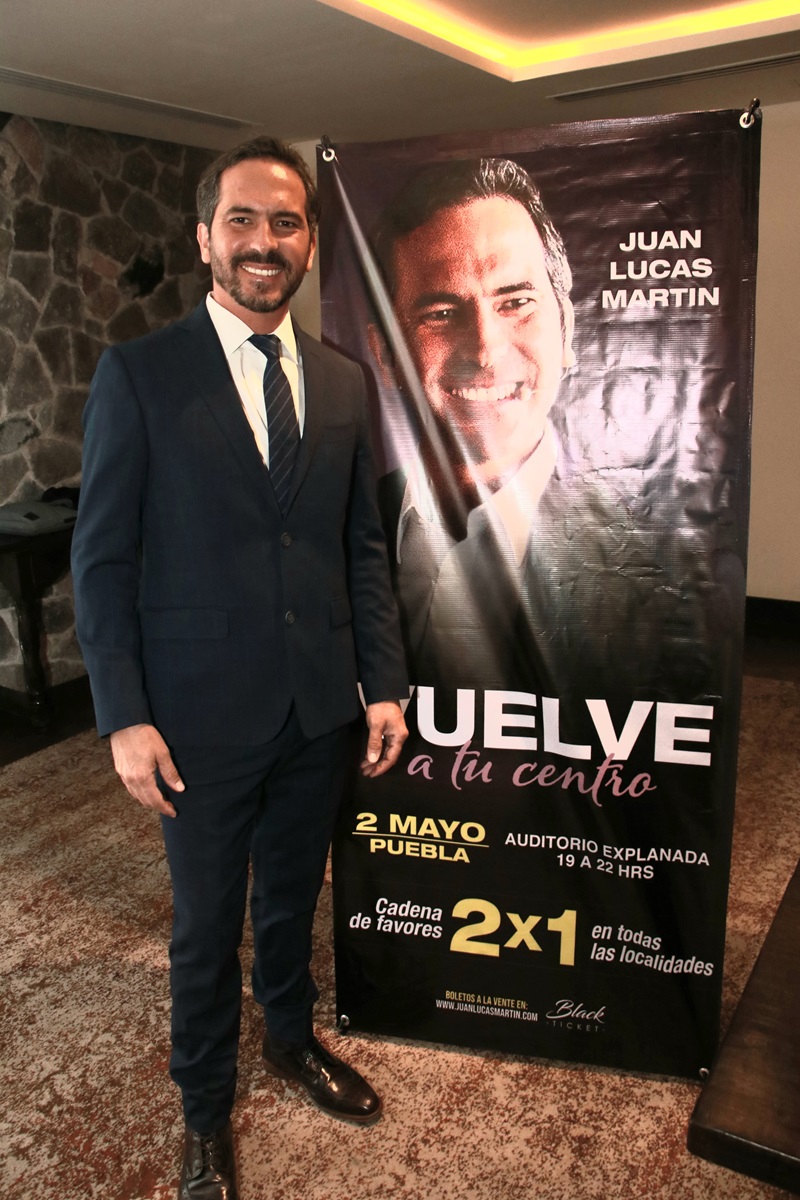 Juan Lucas Martín Vuelve a tu centro conferencia Puebla