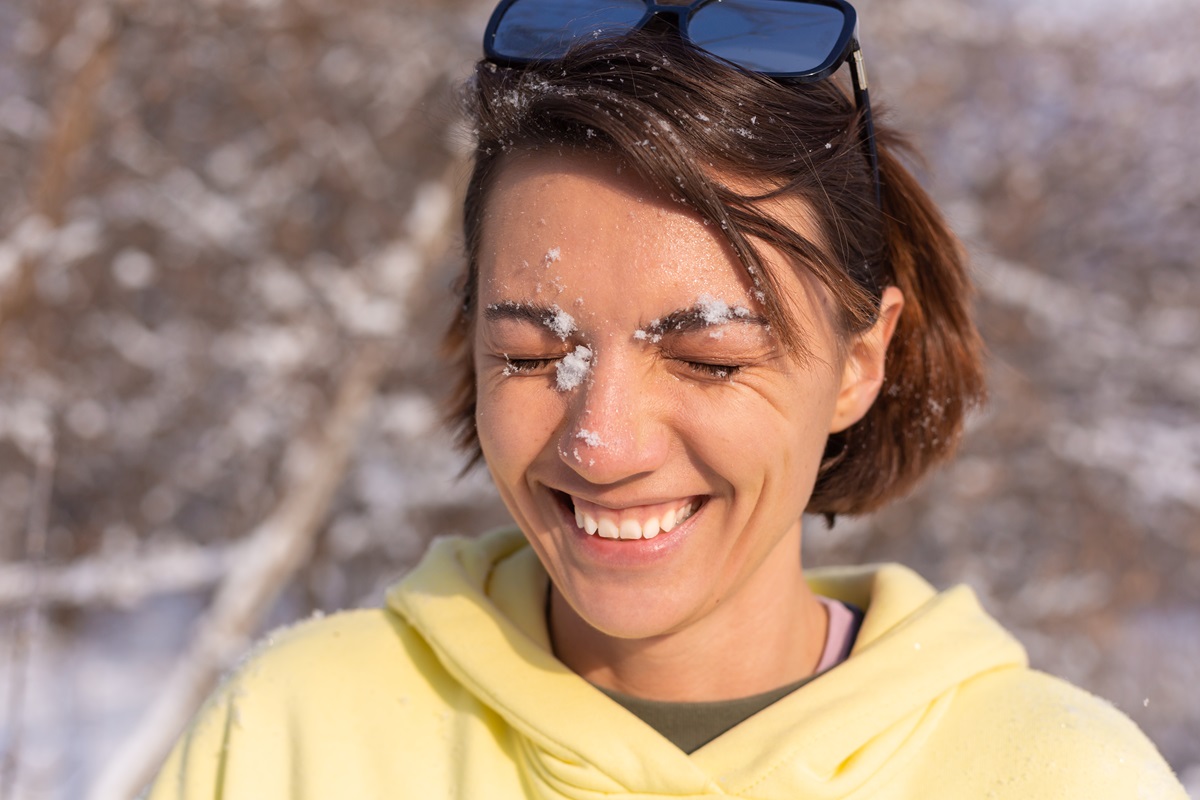 Piel invierno cara rostro nieve skincare frío