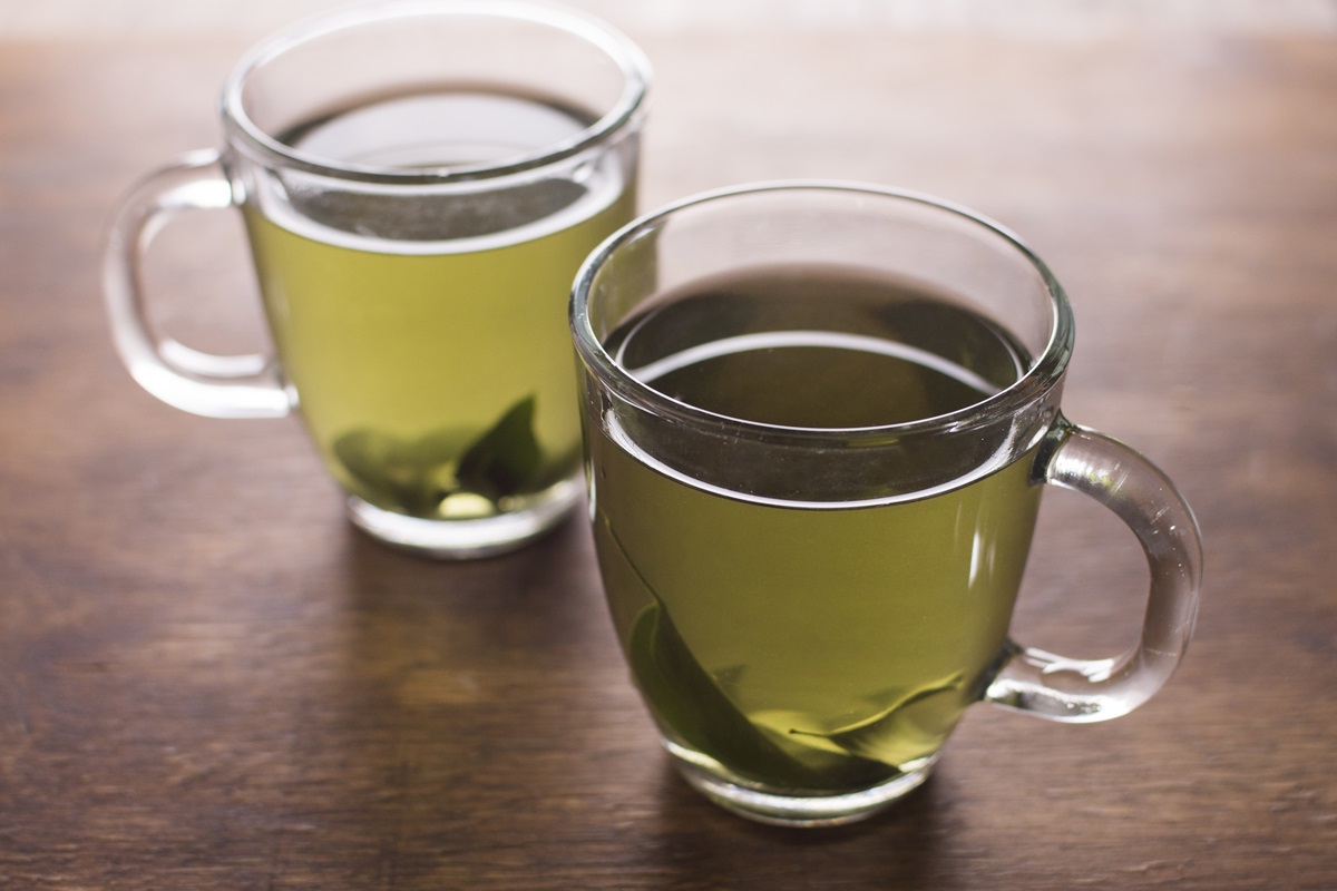 Té verde taza