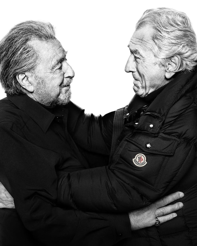 Al Pacino Robert De Niro Moncler Warmer Together