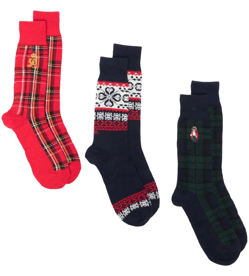 POLO RALPH LAUREN Set de tres cajas de regalo con motivo Polo Bear