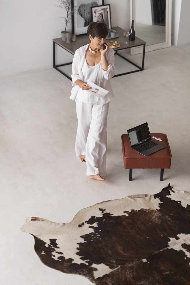 lujoso estilo de vida de mujer rica