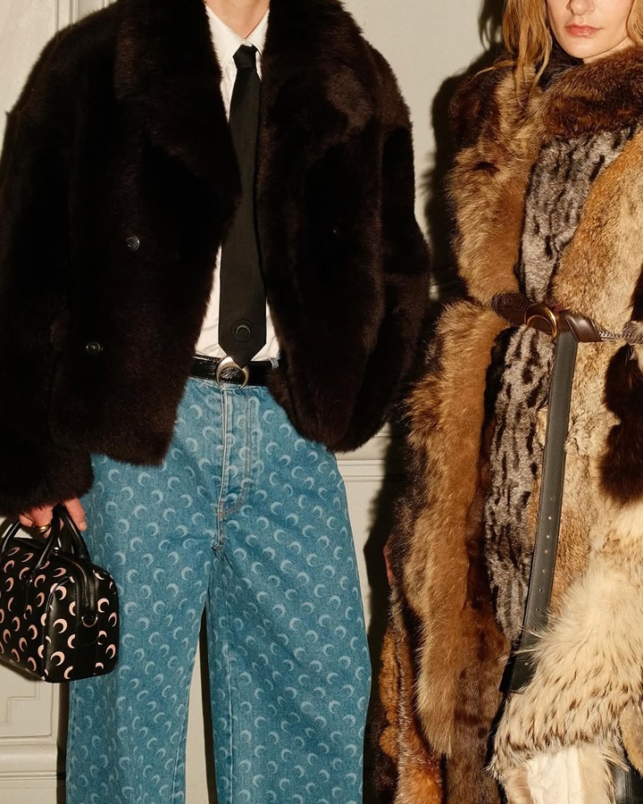 jeans vaqueros pantalones estampados Marine Serre