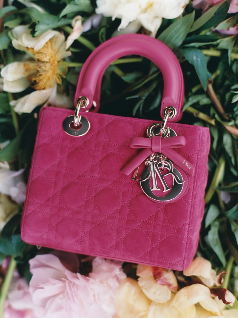 Bolso rosa Dior