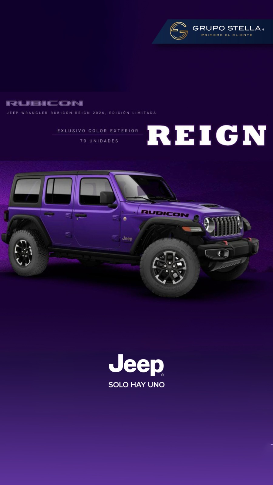 Jeep Wrangler Rubicon REIGN 2026