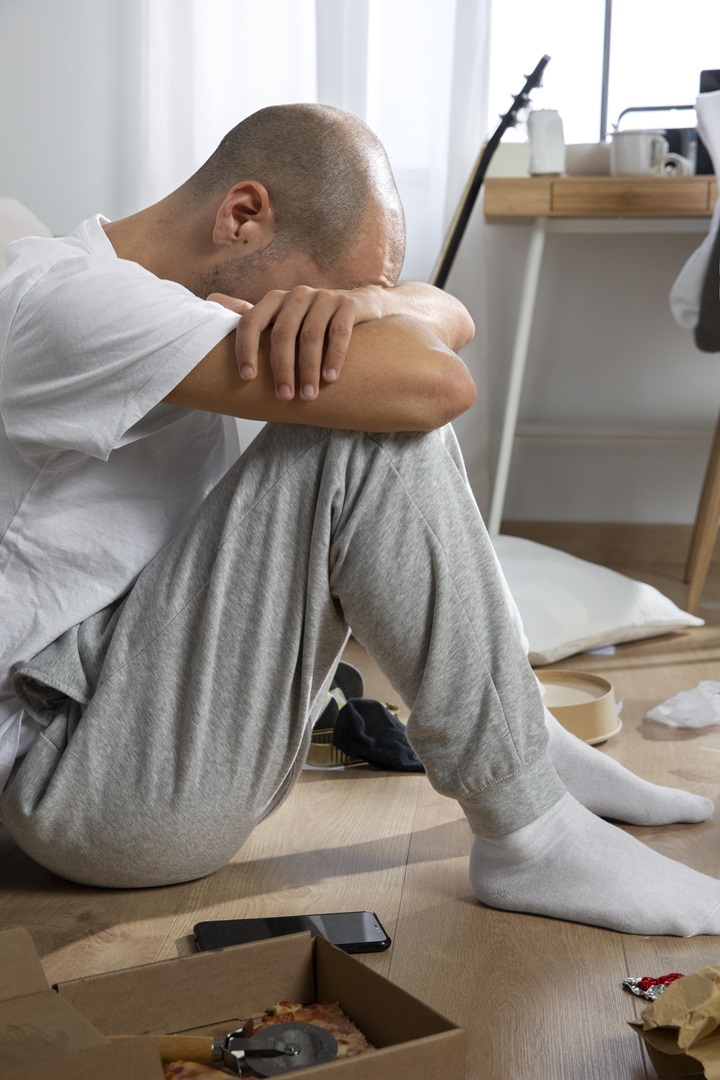 salud mental hombre soledad depresión ansiedad