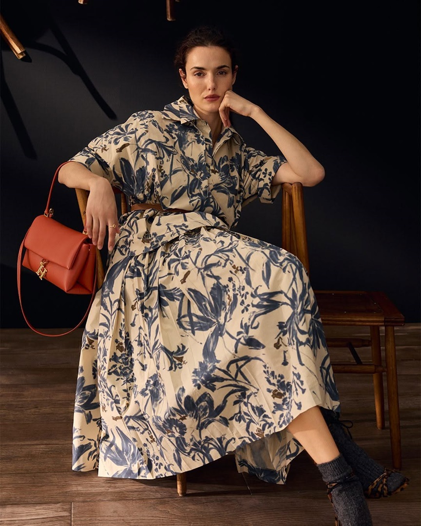 Carolina Herrera vestido floral