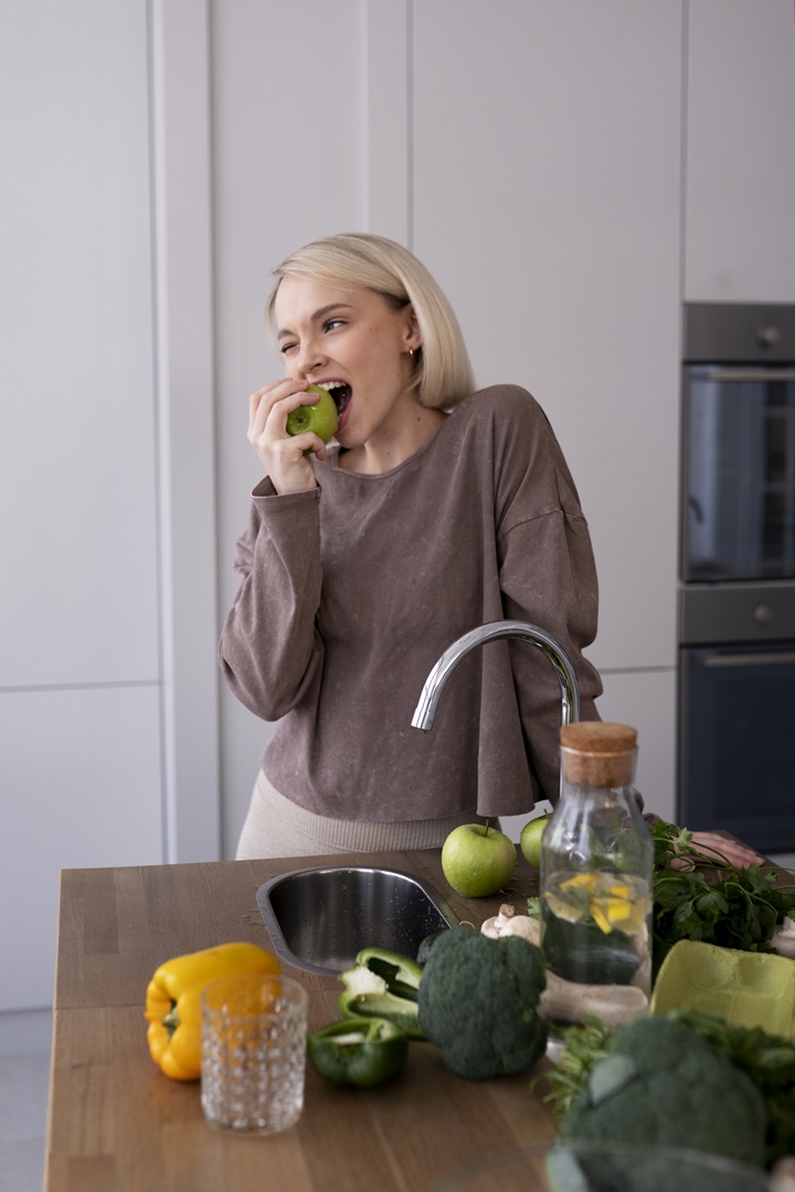 dieta manzana verduras brocolí hierro