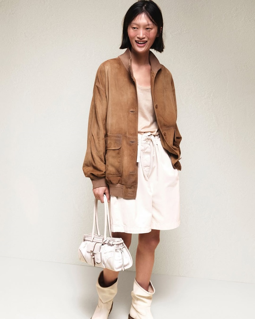 bermuda short bolso Prada
