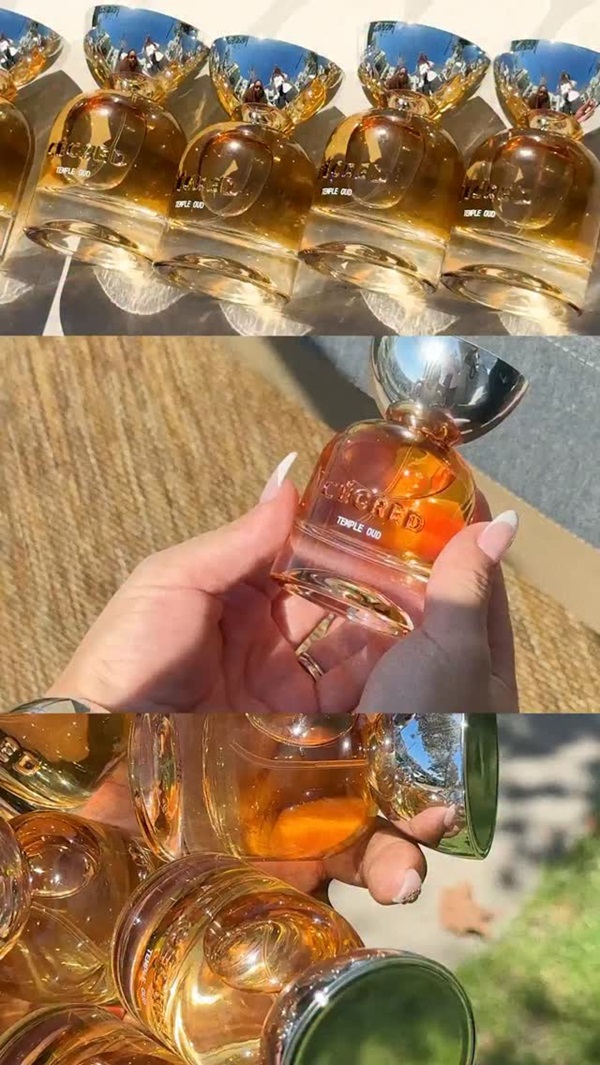 Temple Oud fragancia capilar Cécred Beyonce